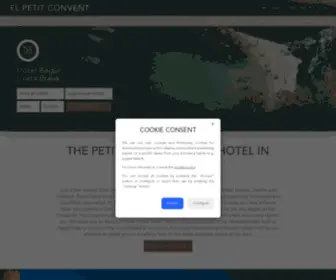 Petitconvent.com(Hotel Convent de Begur 4) Screenshot