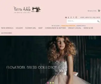 Petiteadelewholesale.com(Petite Adele) Screenshot