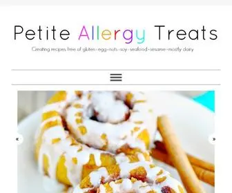 Petiteallergytreats.com(Petite Allergy Treats) Screenshot