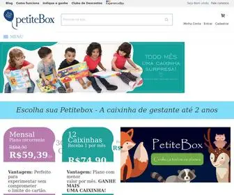Petitebox.com.br(Clube de Assinatura Infantil) Screenshot