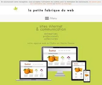 Petitefabriqueduweb.com(La Petite Fabrique du Web) Screenshot