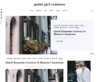 Petitegirlventures.com(Travel and Lifestyle Blog) Screenshot