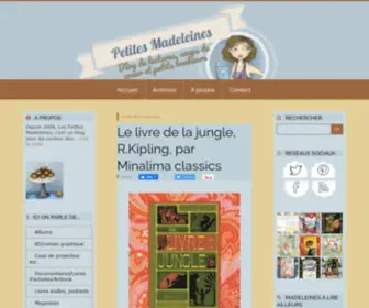 Petitesmadeleines.fr(Petites madeleines) Screenshot