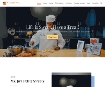 Petitesweetsbymsjo.com(Petitesweetsbymsjo) Screenshot