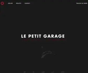 Petitgarage.fr(Le Petit Garage) Screenshot