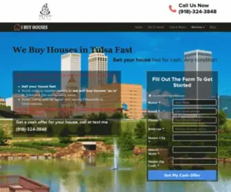 Petithomesolution.com(Sell Your House Fast in Tulsa) Screenshot