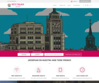 Petitpalacealcala.com(Petit Palace Alcalá) Screenshot