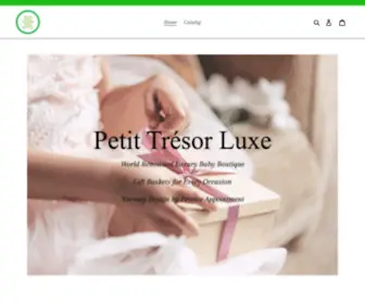 Petittresorluxe.com(Petit Tresor Luxe) Screenshot