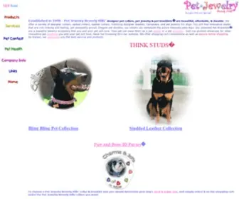 Petjewelry.com Screenshot