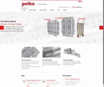 Petkamold.com(Petka Mold) Screenshot