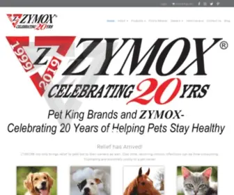 Petkingbrands.com(ZYMOX® Enzyme) Screenshot