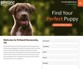 Petlanddunwoody.com(Petland Dunwoody Georgia Puppies For Sale) Screenshot