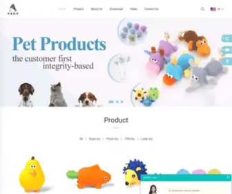 Petlovely.com(Pet Toy Supplier) Screenshot