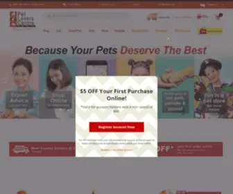 Petloverscentre.com(Pet Lovers Centre) Screenshot