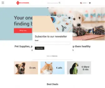 Petlovingden.com(Online shopping for Pet Supplies with free worldwide shipping) Screenshot