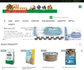 Petmarketonline.it(Tutto per animali negozi on line PetMarketOnline) Screenshot