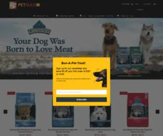 Petmax.com(Shop pet food and pet supplies in) Screenshot