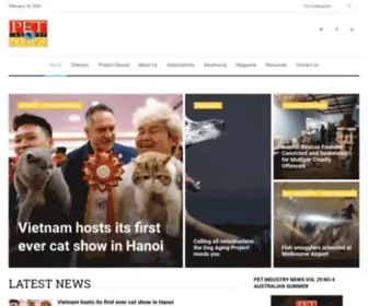 Petnews.com.au(Pet Industry news) Screenshot