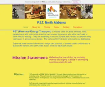 Petnorthalabama.org(PET North Alabama) Screenshot