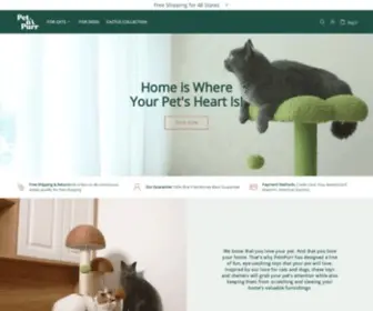 Petnpurr.com(Products for the Love of Pets) Screenshot