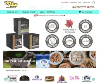 Petonly.ca(Online Pet Store Canada) Screenshot
