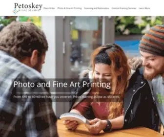 Petoskeyprintstudio.com(Petoskey Print Studio) Screenshot