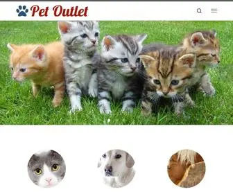 Petoutlet.com(Get the Best for Your Pets) Screenshot