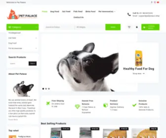 Petpalace.shop(Pet Palace Best Veterinary Clinic & Pet Food Shop in Nagpur) Screenshot