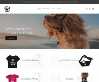 Petparentsuae.com(Dog Parents in Dubai) Screenshot