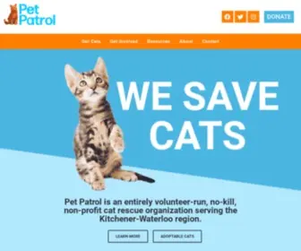 Petpatrol.ca(Pet Patrol) Screenshot