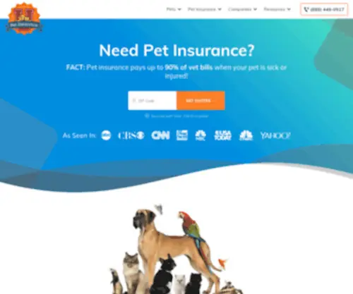 Petpav.com(Pet Insurance) Screenshot