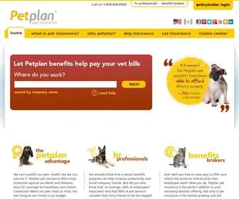 Petplanbenefits.com(Petplan Benefits) Screenshot