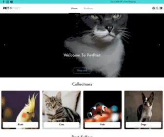 Petpret.com(Pet Supplies) Screenshot
