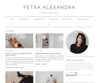 Petraalexandra.ca(PetraAlexandra Blog) Screenshot