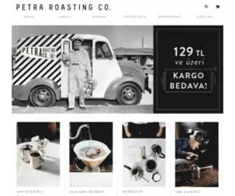 Petracoffee.com(Petra Roasting Co) Screenshot