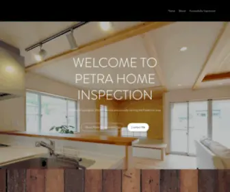 Petrahomeinspection.com(Home Inspection) Screenshot