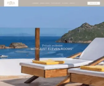 Petrahotel-Patmos.com(Patmos Hotels) Screenshot