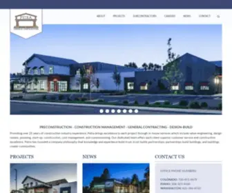 Petrainc.net(General Contractor) Screenshot