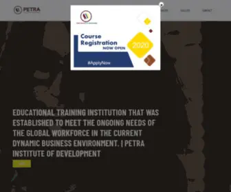 Petrainstitute.co.za(Short Courses & Skill Development South Africa) Screenshot