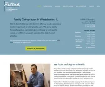 Petrakchiro.com(Petrak Family Chiropractic Center) Screenshot