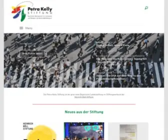 Petrakellystiftung.de(Petra-Kelly-Stiftung) Screenshot