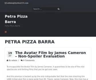 Petrapizzabarra.com(Petra Pizza Barra) Screenshot