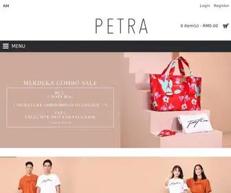 Petrartw.com(PETRA RTW) Screenshot