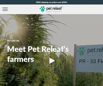 Petreleaf.com(Pet Releaf) Screenshot