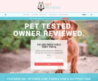 Pet.reviews(Pet Tested) Screenshot