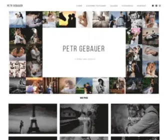 Petrgebauer.cz(Petr Gebauer fotograf) Screenshot