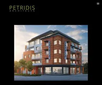 Petridisarchitects.com(Petridis Architects) Screenshot