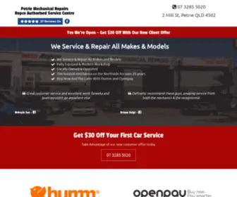 Petriemechanicalrepairs.com.au(Petrie Mechanical Repairs) Screenshot