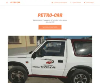 Petro-Car.com(Mantenimiento Y Reparación De Vehículos en Los Ramos) Screenshot