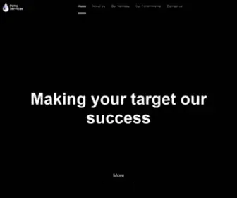 Petro-Services.com(Making your target our success) Screenshot